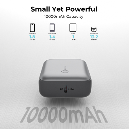 Aukey PB-Y55 20W USB C PD USB QC3.0 SCP 10000mAH Mini Power Bank