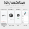 Edifier X3 Lite Wireless Earbuds with App Control Bluetooth V5.3 Built In Mic IP