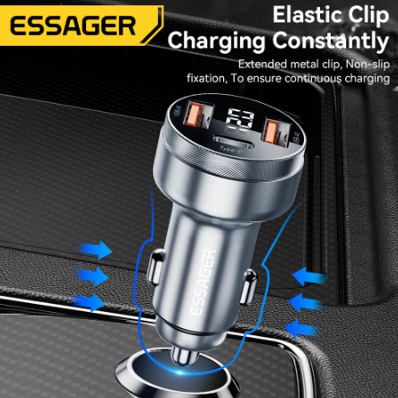 Essager 80W Car Charger USB Type C PD Fast Charging Phone Quick Charge